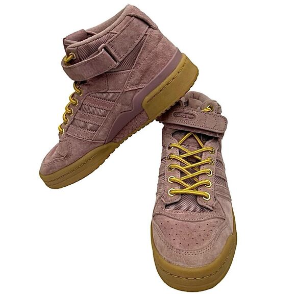 Adidas Originals Womens Size 7 Forum Mauve Pink Magic Sneaker Shoes Pre-Owned - Picture 6 of 11